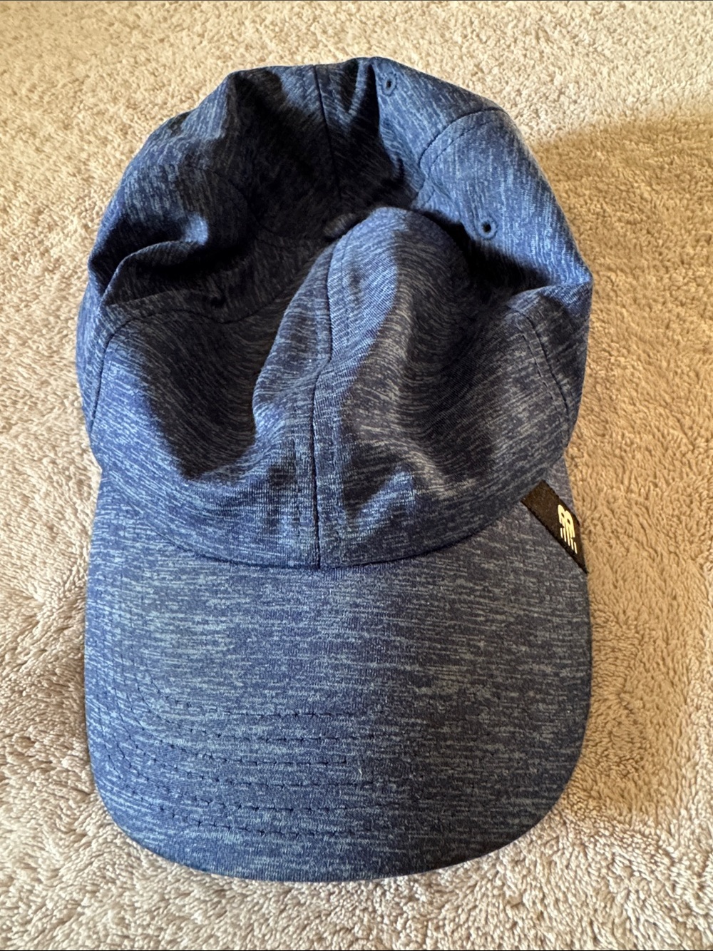 New‎ Balance Transit Hat Blue Performance Adjustable Running Cap LAH91001